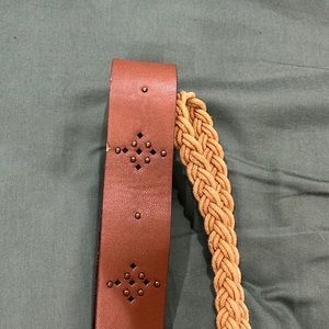 Set of 2 girls belts